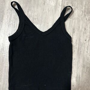 Wild Fable Black Ribbed Camisole
